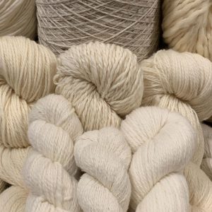 Anna - 2 Ply Wool w/ a Cotton Wrap - Lt. Worsted