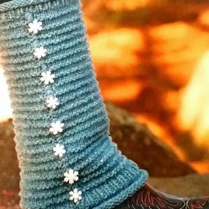 P124 Cascade Leg Warmers Pattern Download