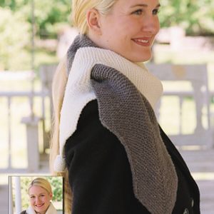 P117 Coyote Keyhole Scarf Pattern Download