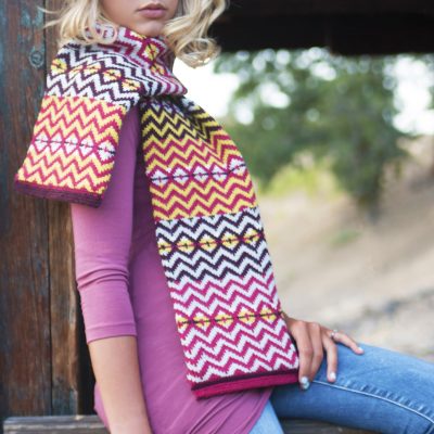 Lively River Scarf hero shot