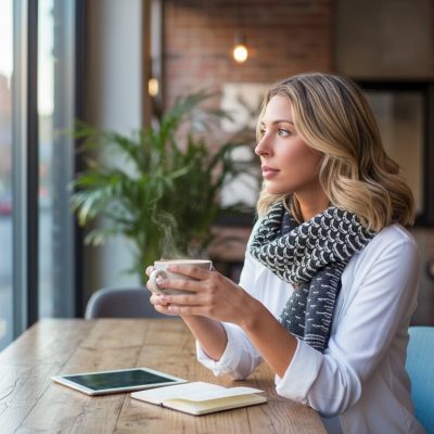 cirrus charcoal scarf cafe alpaca merino wool