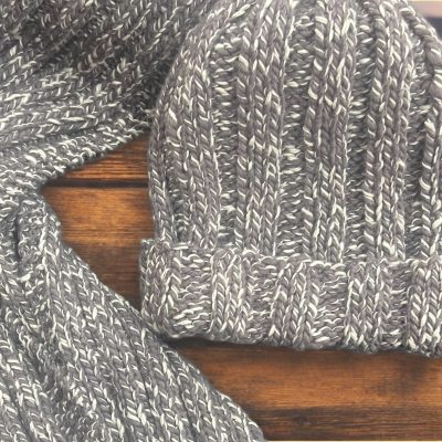 squall hat and scarf wool cotton