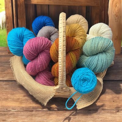 Columbia Collage with sheep merino wool