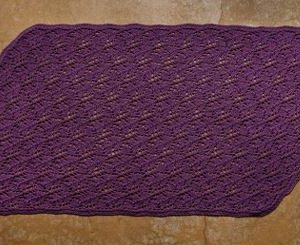 Rhombus Feather Shawl