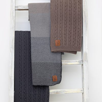 Praline Ombre Ladder Merino Wool