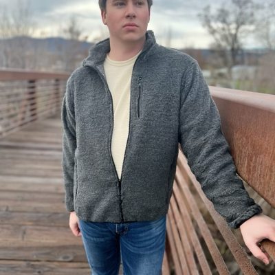 alpaca pile jacket charcoal rowdy 2 alpaca pile