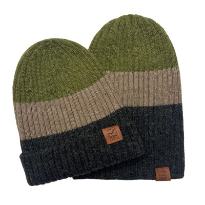 Color Block Cafe alpaca merino wool