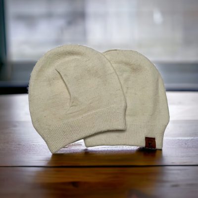 Ponytailer on wool alpaca wool