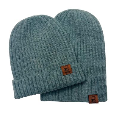 Ribbed Beanie Daybreak alpaca merino wool