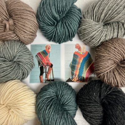 Imperial Plaid Poncho Neutrals Imperial Plaid Poncho Neutrals