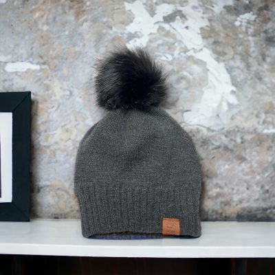 Simple Beanie Pom Background alpaca wool