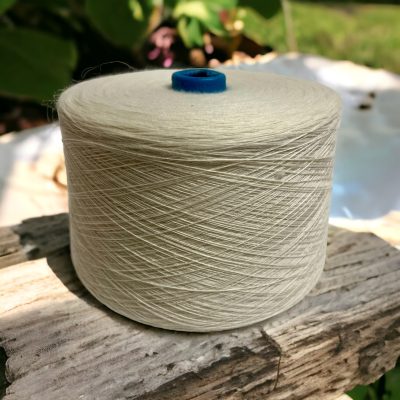 coned yarn with background cotton merino wool and alpaca