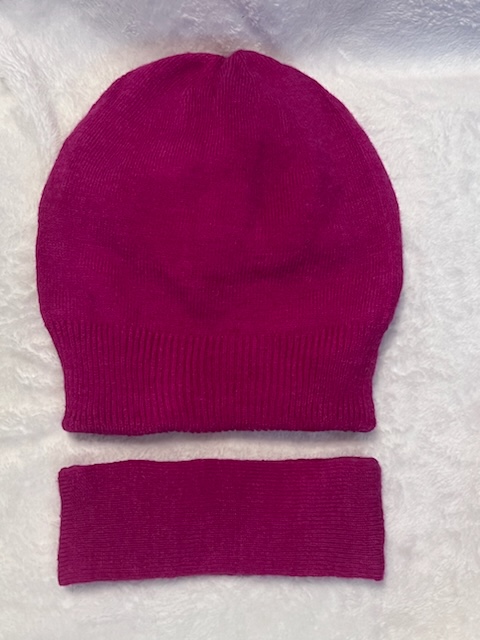 Alpaca Merino Wool - Ponytailer Hat & Headband Set alpaca  display picture 1