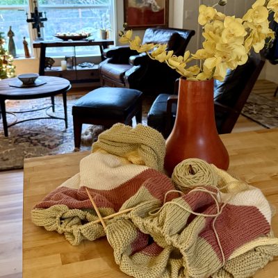 Jasper 19 rows to go merino wool