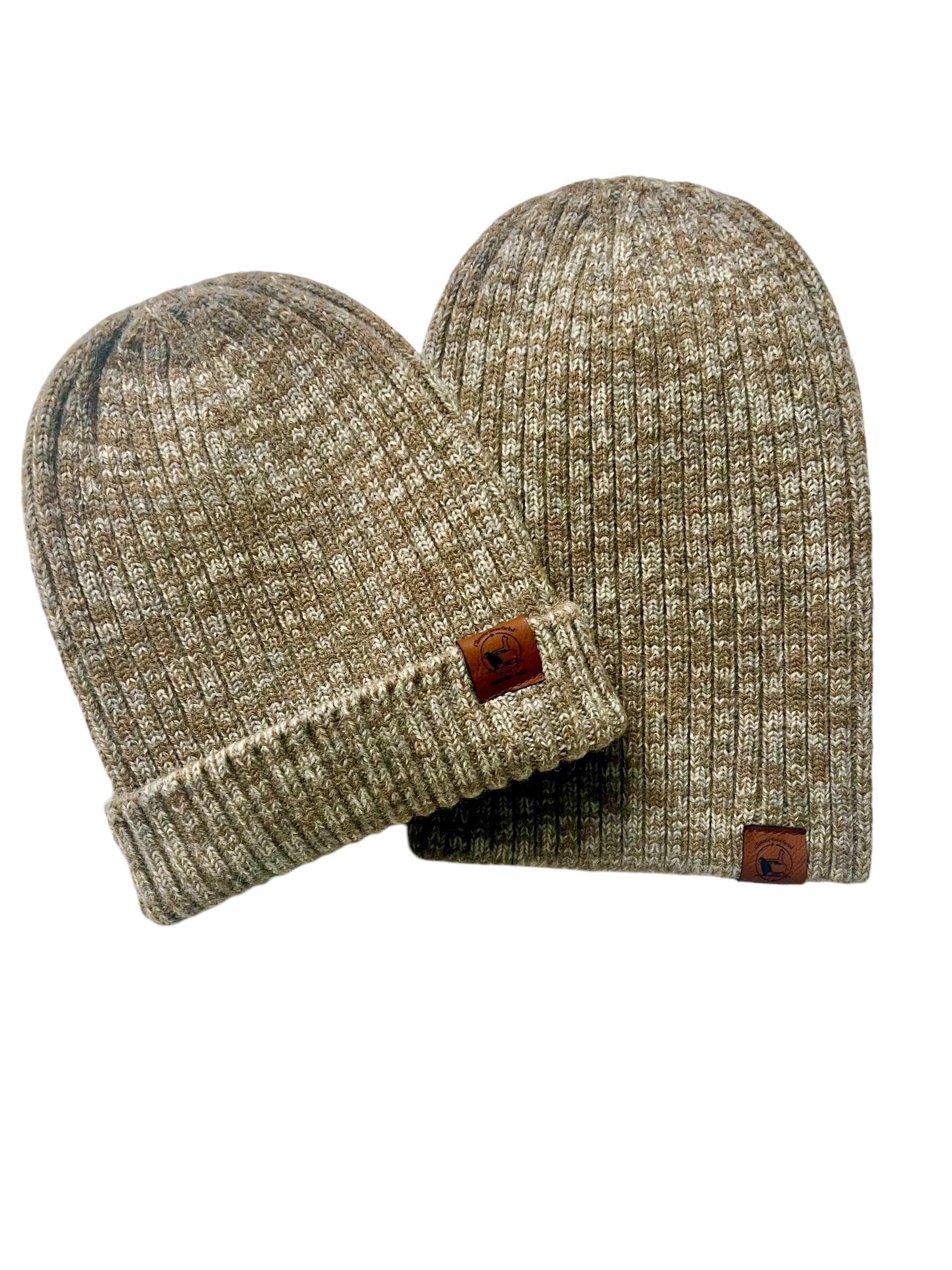 Hand Knit Alpaca confetti Beanie alpaca merino wool beanie main image 3
