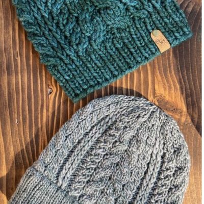 Snowcapped Beanie merino wool