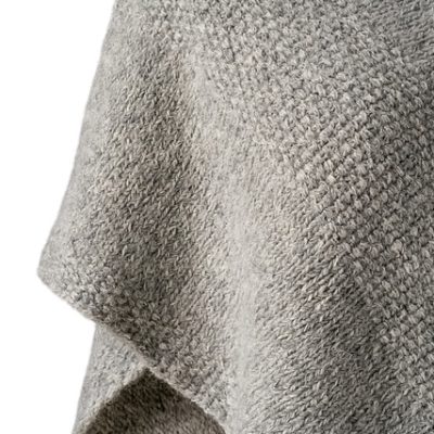 lumi poncho closeup merino wool