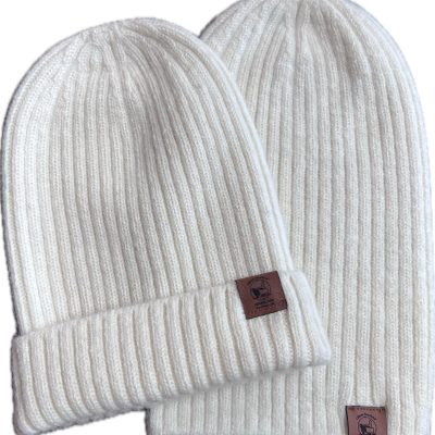 Natural 80 20 stacked alpaca merino wool