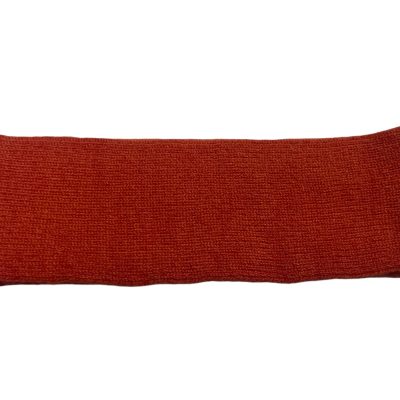 Plain tomatoe headband alpaca merino wool