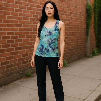 Sly Blue Galaxy cotton