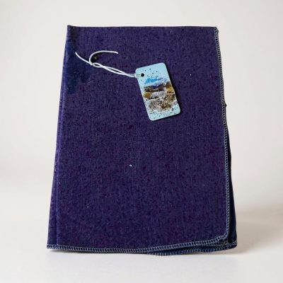 Modernism Deep Purple wool cotton hemp blend