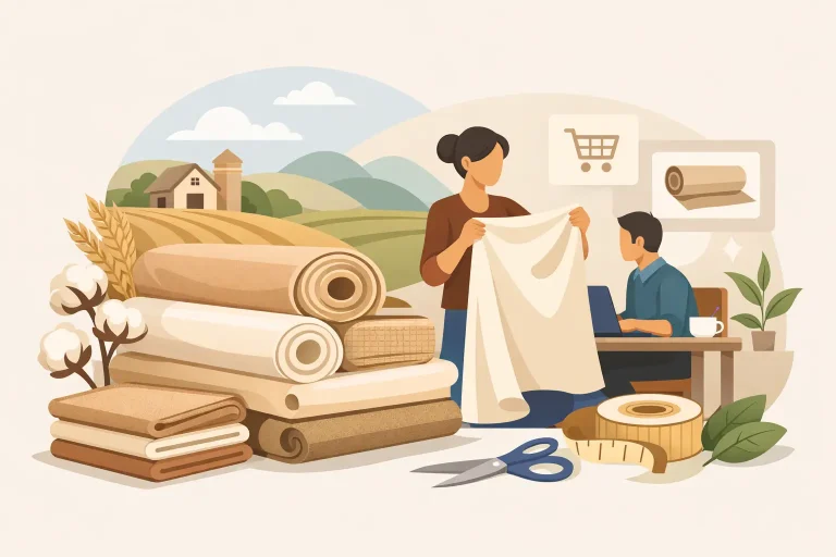 How to Buy Natural Fiber Fabric by Yard