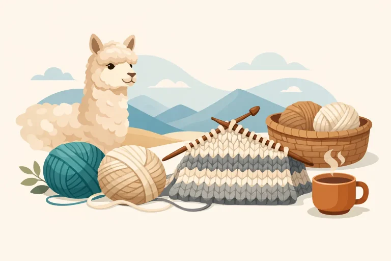 How to Knit With Wool Alpaca Blends