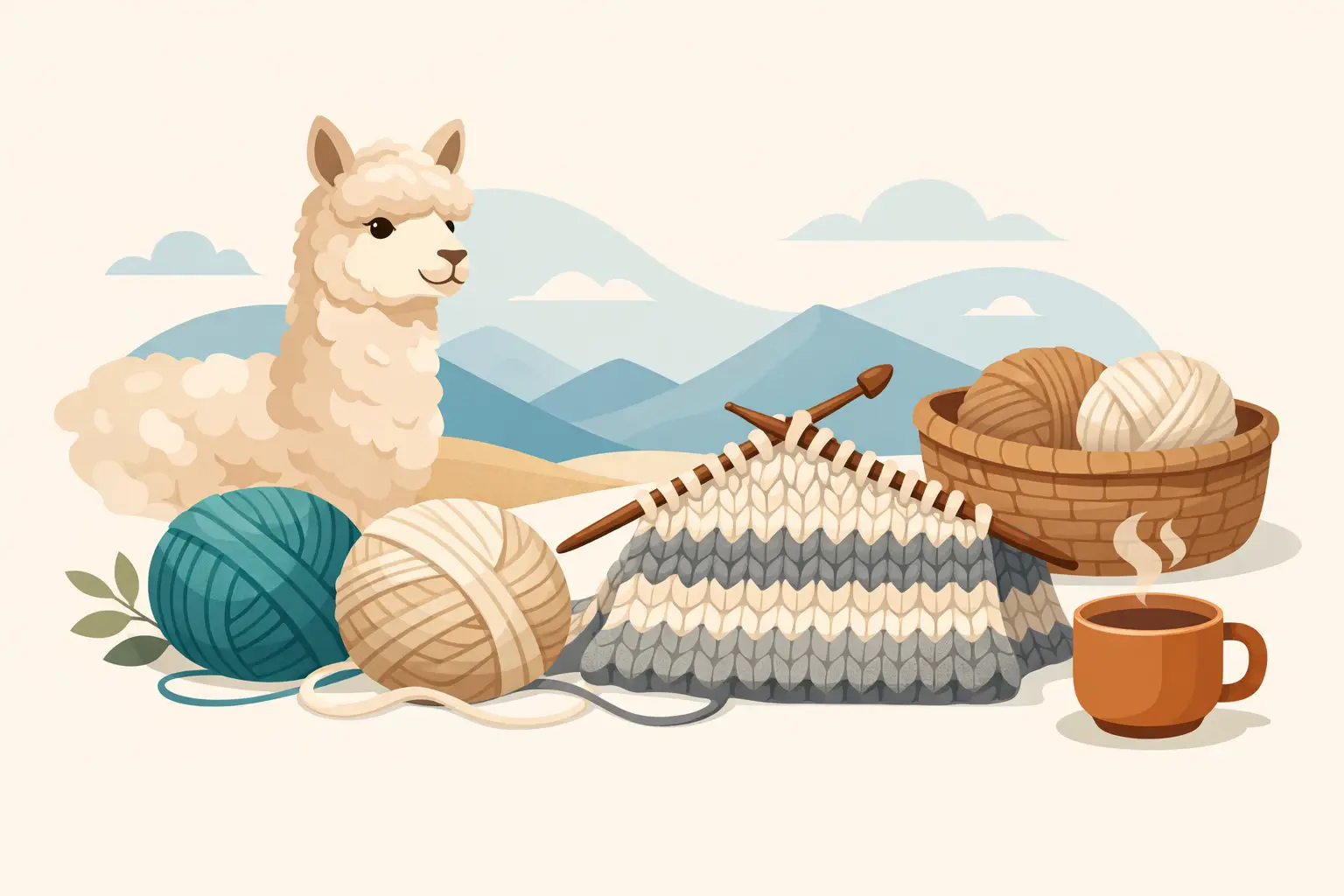 How to Knit With Wool Alpaca Blends