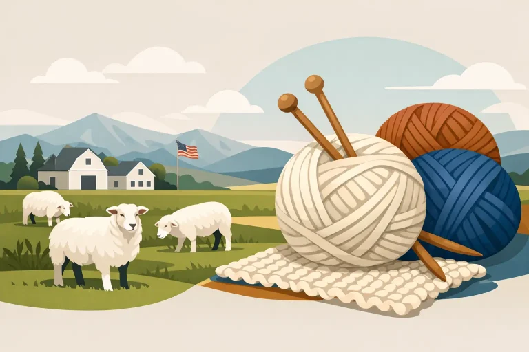 Why American Grown Wool Yarn Matters