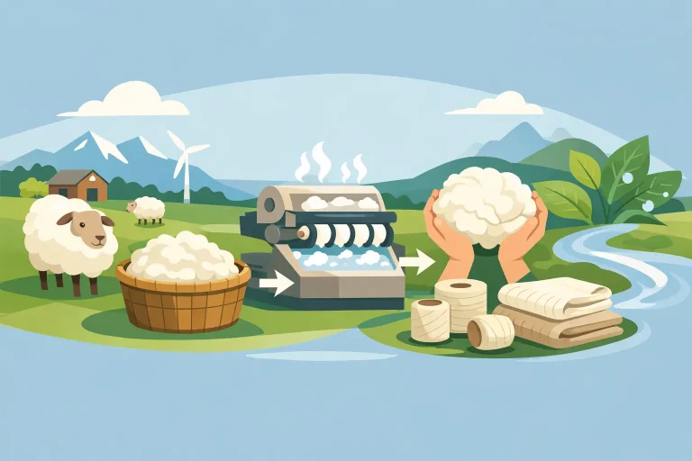Wool Processing Without Chemicals Explained